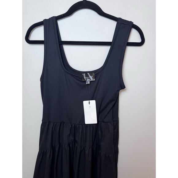 Line & Dot Jayde Midi Dress Size L Summer Beach Casual Brunch Date Night NWT - Picture 5 of 15